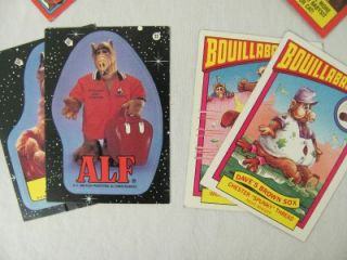 Vintage Set of 14 ALF 1988 TV Show Merchandise Memorable Collectible