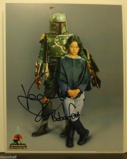 RARE Daniel Logan Autographed Boba Fett Star Wars PIC2