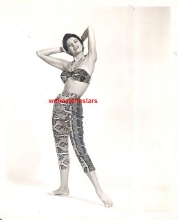 Vintage Cyd Charisse 54 Sexy MGM Cole of California Pinup Publicity