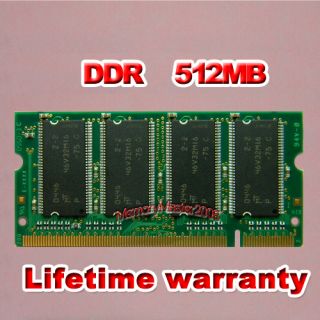 ddr 1gb 2x512mb pc2100 laptop memory