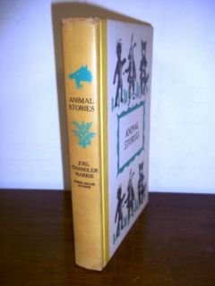 ANIMAL STORIES Joel Chandler Harris Junior Deluxe Editions 1954