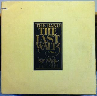 THE BAND last waltz 3 LP VG+ 3WS 3146 Vinyl 1978 Record w/Book