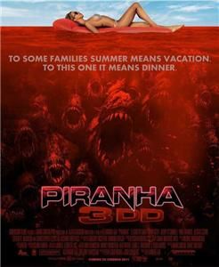  3DD (2012) 11 x 17 Movie Poster, Danielle Panabaker, Matt Bush Style C