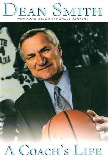  Heels Basketball 1999 Dean Smith 1st Edition Coach Life Book