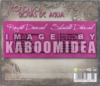 Rocio Durcal Shaila Como Dos Gotas de Agua Mexican Edition CD New