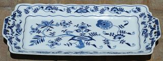 Blue Danube 14.5 Sandwich Serving Tray Platter New Cond. Rectangle