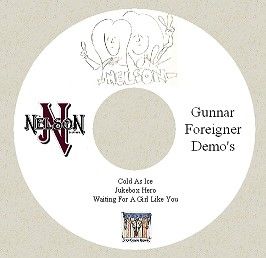 demo cd of gunnar nelson doing 3 foreigner songs cold