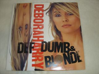 Deborah Harry Def Dumb Blonde LP UK VG Blondie