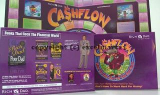 Latest Cashflow 101 Board Game Rich Poor Dad Christmas Gift Present