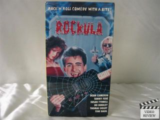 Rockula VHS Dean Cameron Tawny Fere Bo Diddley