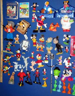 Donald Duck Dagobert Micky Maus etc Walt Disney CA 100 Teile Figuren