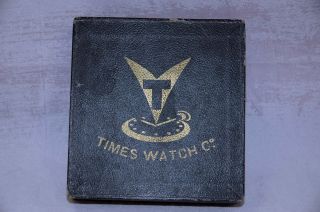  Times Watch Co Empty Box