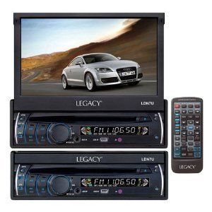  MOTORIZED TOUCH SCREEN DVD CD  PLAYER CAR AUDIO IN DASH MONITOR NEW