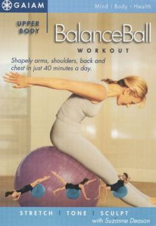 Upper Body Balanceball Stability Balance Ball DVD New SEALED Workout