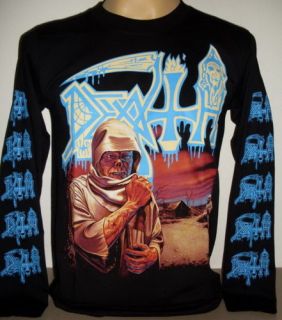 Death Leprosy Metal Long Sleeve T Shirt Size XL New Death Metal Band
