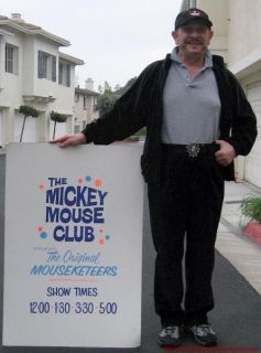 1980 Disneyland Mickey Mouse Club Mouseketeer Performance Poster Walt