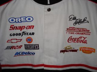  NASCAR Dale Earnhardt SR Uniform Embroidered Cotton Jacket 3XL