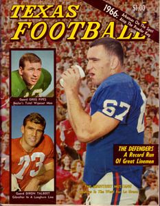 1966 Dave Campbells Texas Football Magazine