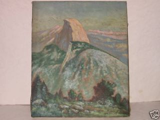 Half Dome Yosemite Valley DeHaven Circa 1890 1920