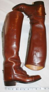 Dehner English Riding Boots, Youth Size (See Msmts), Leather, Good