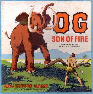 RARE 1930s Board Game OG Son of Fire Has All of The Original Pieces