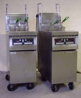 Frymaster Gas Deep Fat Fryer / Single Frypot High Efficiency / Model