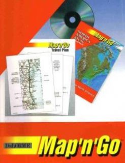 Delorme Map N Go Manual PC CD Travel Planner Tool