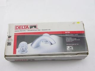 Delta Faucet Bathtub Sink Shower Silver Knob 7 Spout