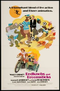 Bedknobs and Broomsticks 1979 re Release U s One Sheet Movie Poster