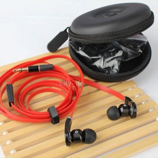 In Ear Headphone Earphone Earbuds Red For Iphone Ipod MP3 MP4
