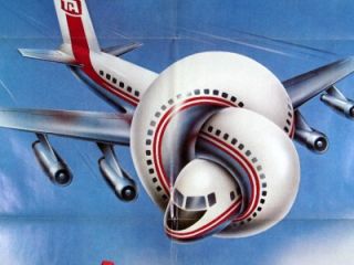 Airplane Original 1980 Movie Poster 27 x 41 Nielsen
