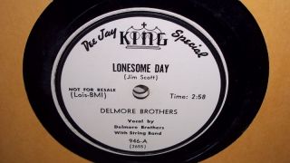  Delmore Brothers King 946 78 Promo