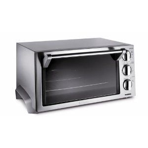 Delonghi 6 Slice Toaster Oven, Esclusivo EO 1260 Stainless Steel