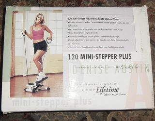 Denise Austin 120 Mini Stepper Plus with Complete Workout Video NEW IN