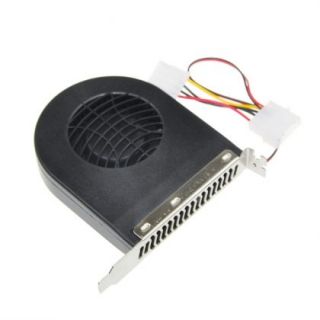 System Blower CPU Case PCI Slot DC Brushless Fan Cooler for PC 12V 0