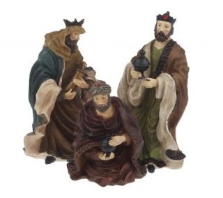 10 Piece Resin Nativity Set by Linda Dano