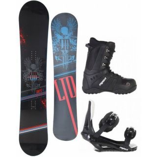 Quest 154 157 159 Mens Snowboard Sapient Slopestyle Bindings Boots