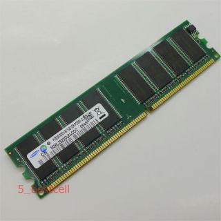 Samsung 1GB PC3200 DDR 400 184pin 184 Pin Non ECC Low Density DDR400