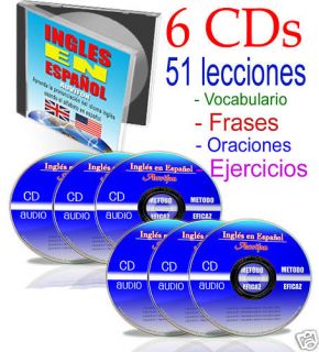 Curso de Ingles 6 Audio CDs Aprenda Ingles Facil