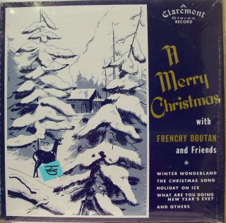 Frenchy Boutan A Merry Christmas LP SEALED Private Wi
