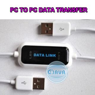  Speed USB 2 0 Data Link Cable PC to PC Data Transfer Easy Copy