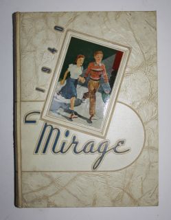 1940 Mirage Depauw University Year Book Great for Genealogy