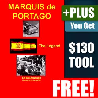 Marquis de Portago F1 Racing Race Sports Car Ferrari