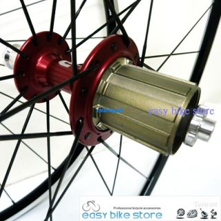 Campy 260g Red Dati Road Bike Super Light Bearing Hub 24 28h