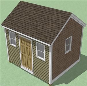 10x12 Shed Plans How to Build Guide Step by Step Garden Utility