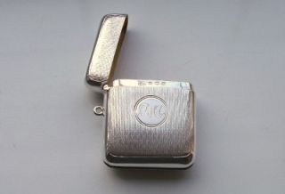 1923 Deakin Francis Solid Silver Vesta Case Mint 43 Grams
