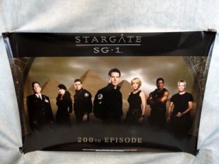 SG1 Stargate SG 1 200th Episode Limited Edition Poster