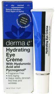 Derma E Hyaluronic Pycnogenol Eye Creme Anti Aging
