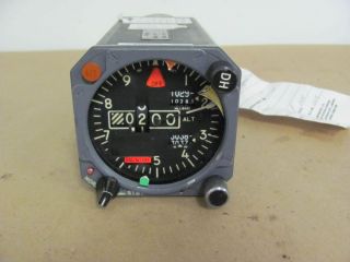 Desault Falcon Jet Aircraft Encoding Altimeter