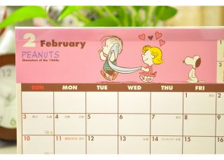 2013 Peanuts Snoopy Desk Calendar Plan 19 x 15 cm / 7.5 x 5.9 w